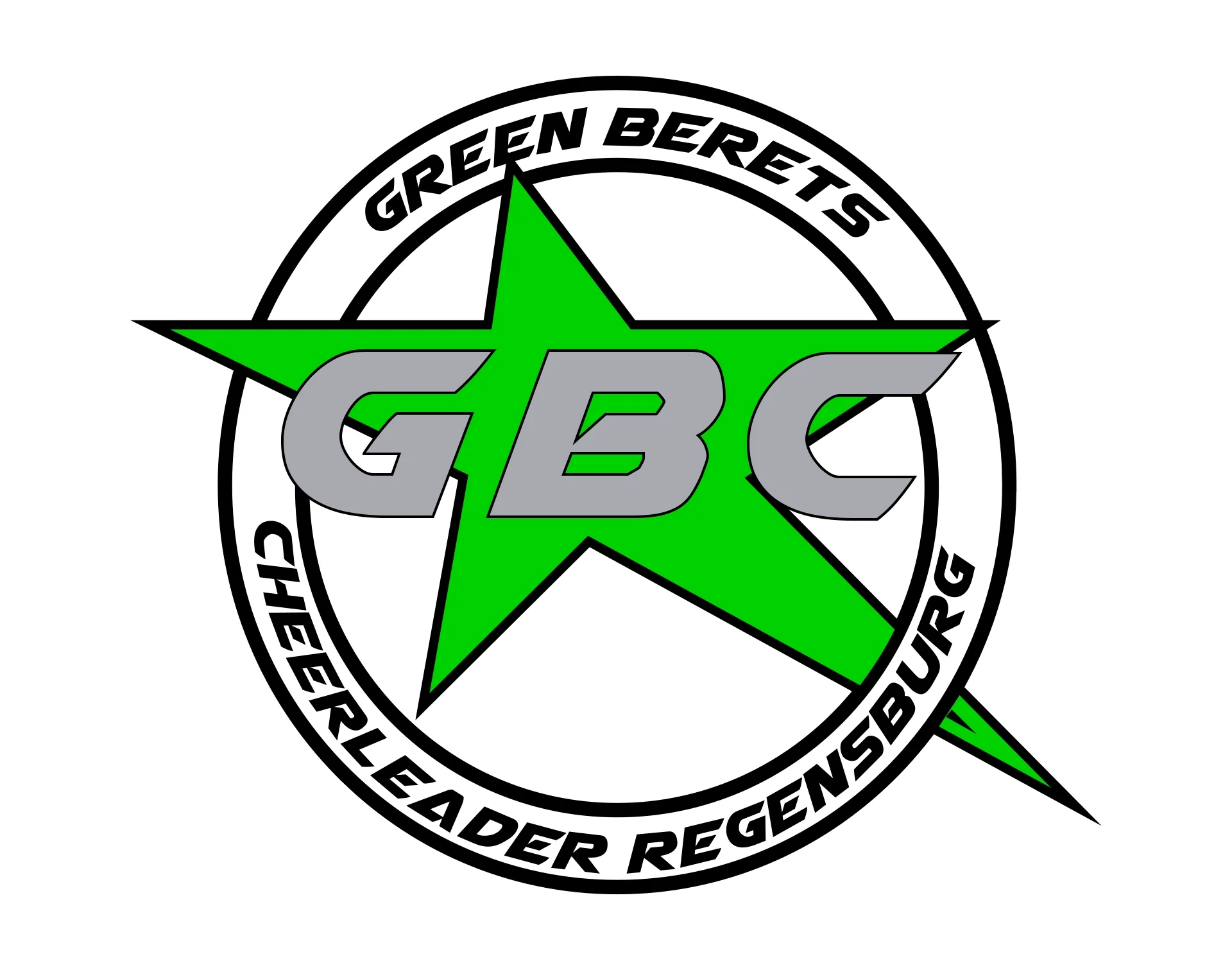 Green Berets Cheerleader