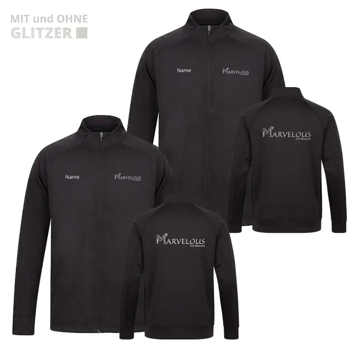 Tanzgruppen TuS Maxsain Trainingsanzug Jacke (Black)