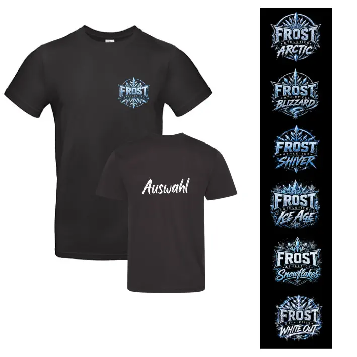 FROST Athletics Cheerleader Teamshirt (Black)