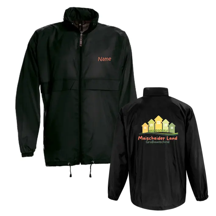 Grundschule Maischeider Land Großmaischeid Regenjacke (Black)
