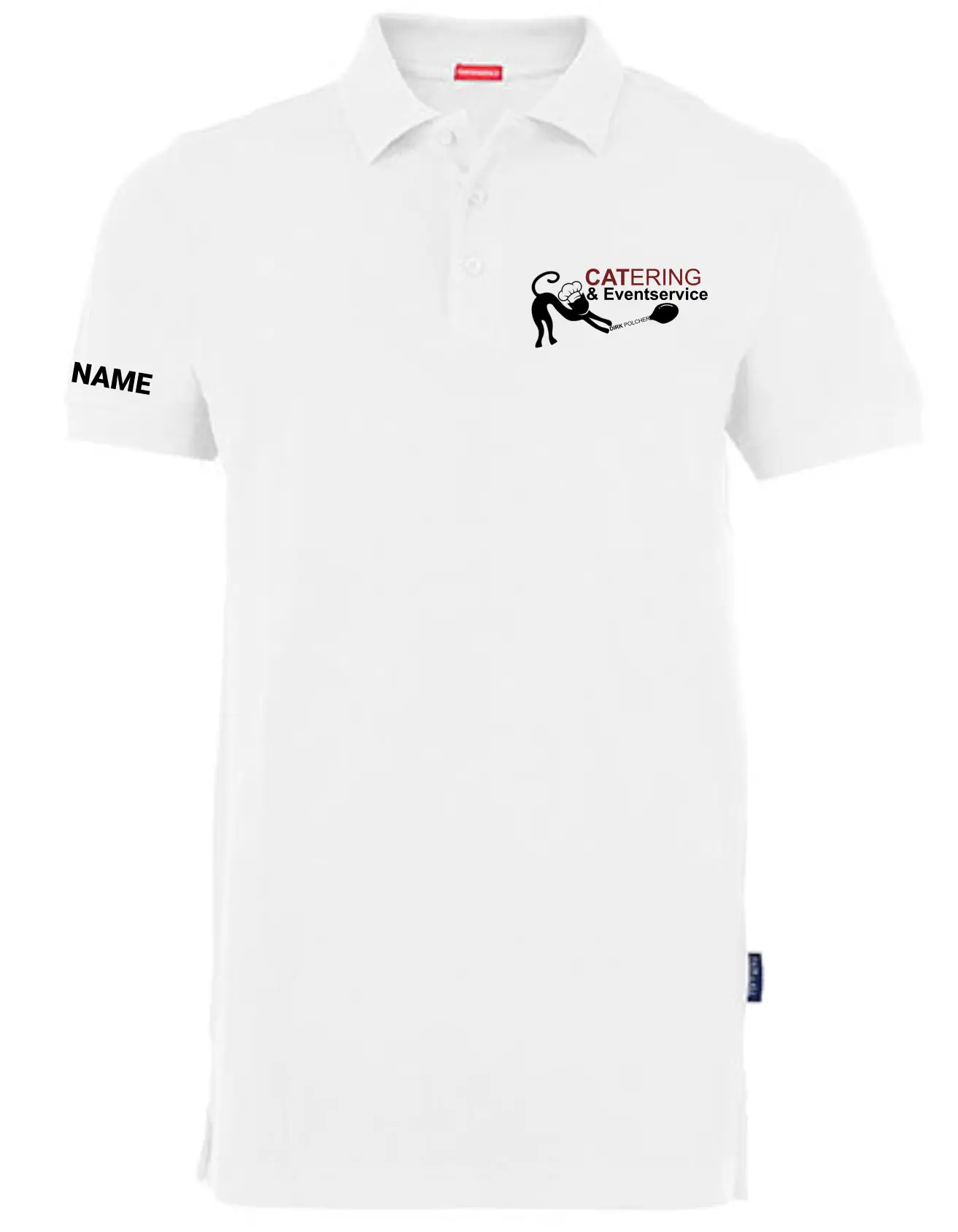 CATering & Eventservice Dirk Polcher Poloshirt (White)