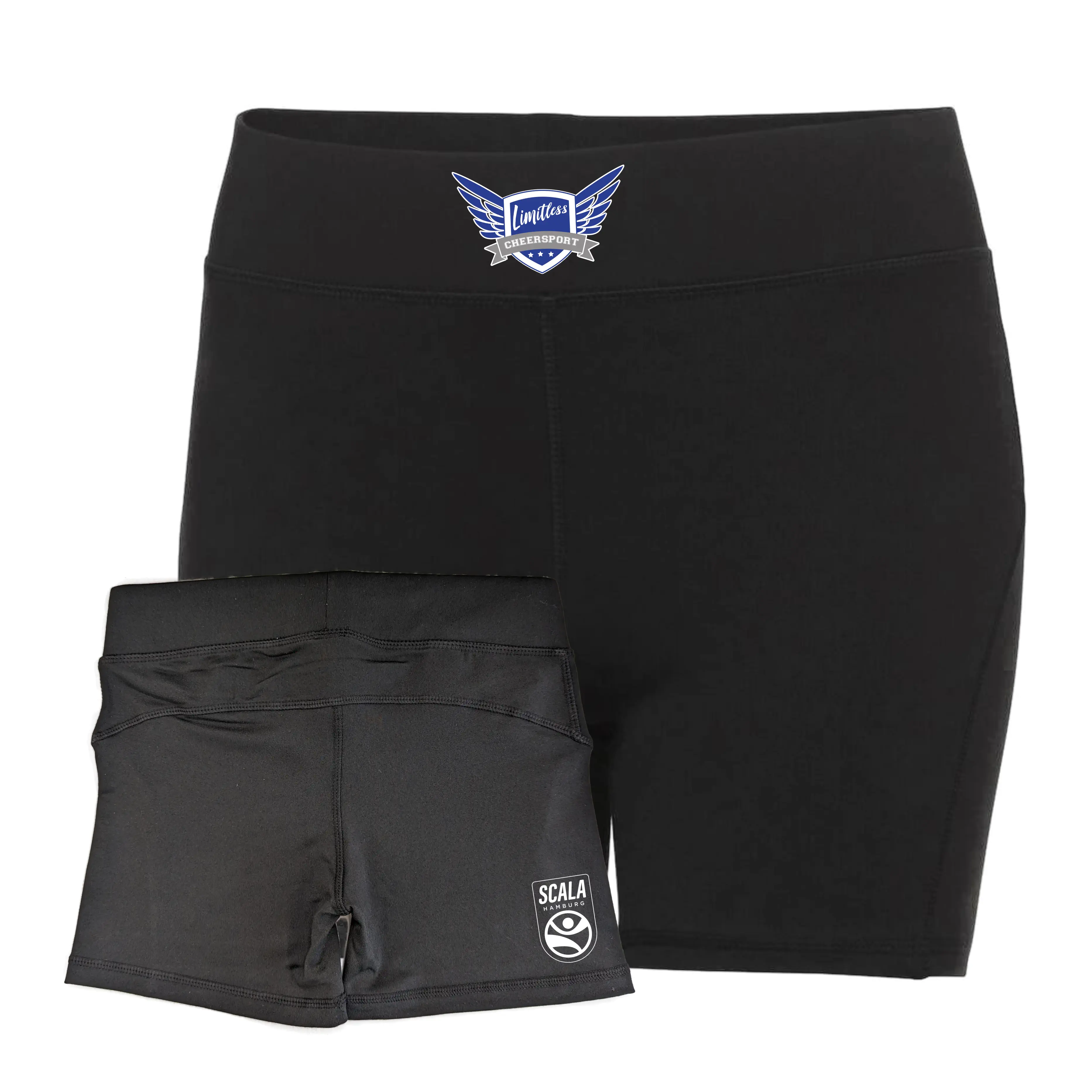 Limitless Cheersport Pro Shorts (Jet Black)