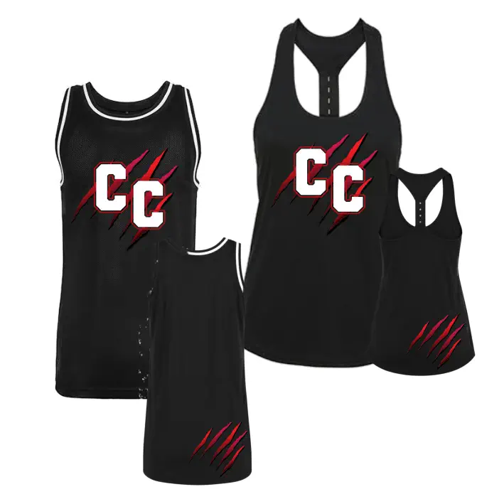 Cheetahs Cheerleader TankTop V2 (Black)