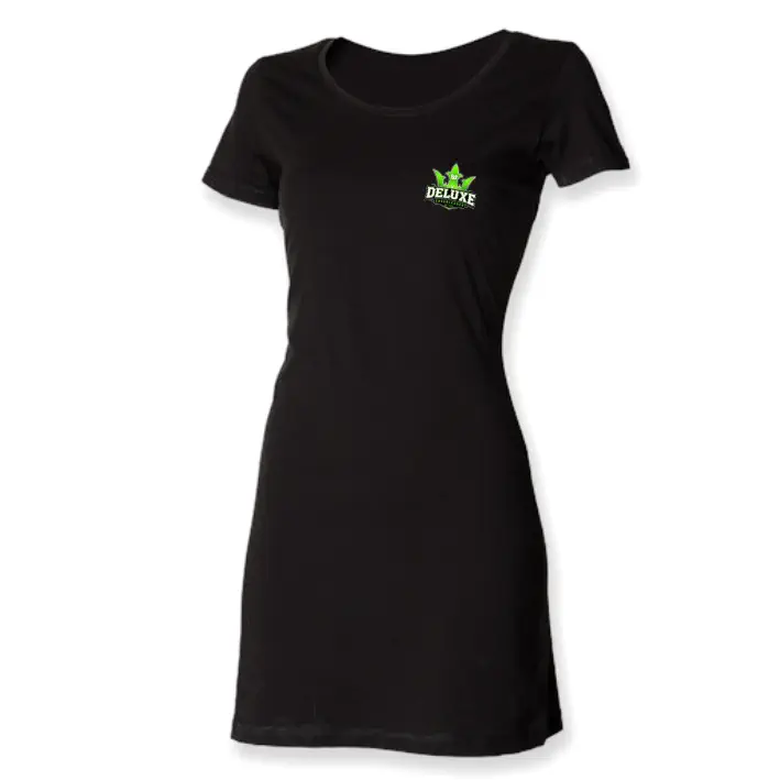 VFL Wolfsburg Deluxe Cheerleader Womans Shirt Dress (Black)