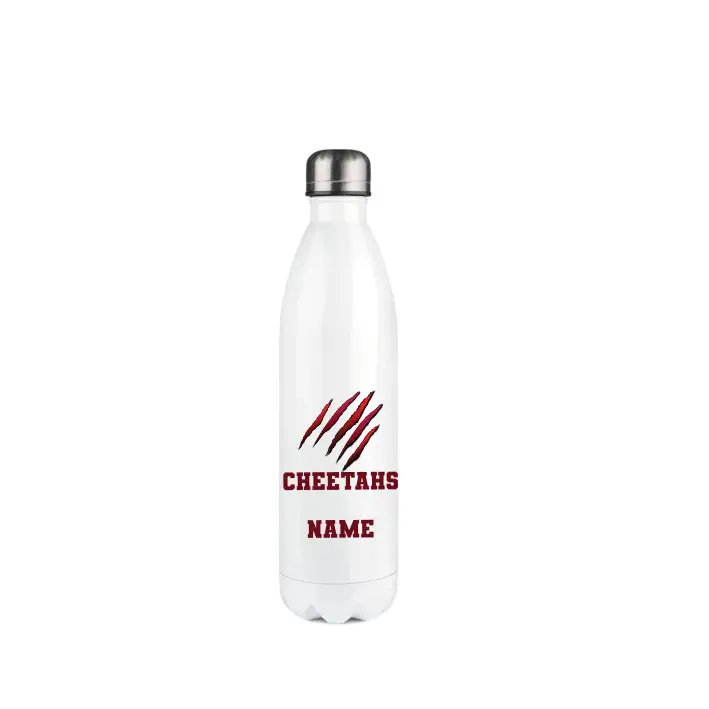 Cheetahs Cheerleader Trinkflasche (White)