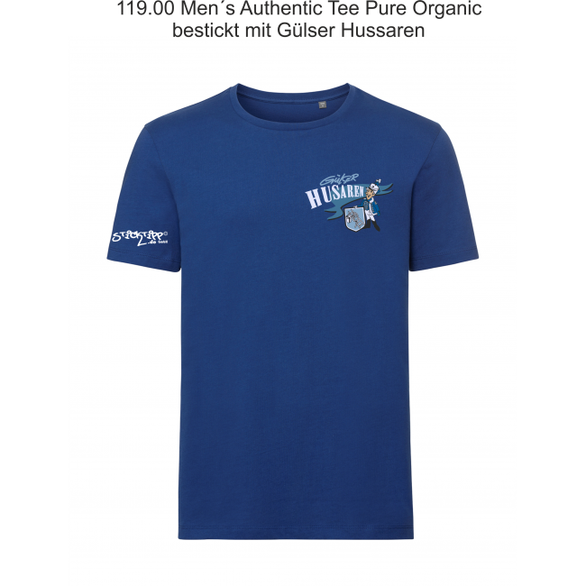 MEN Pure Organic Tee & Gülser Husaren