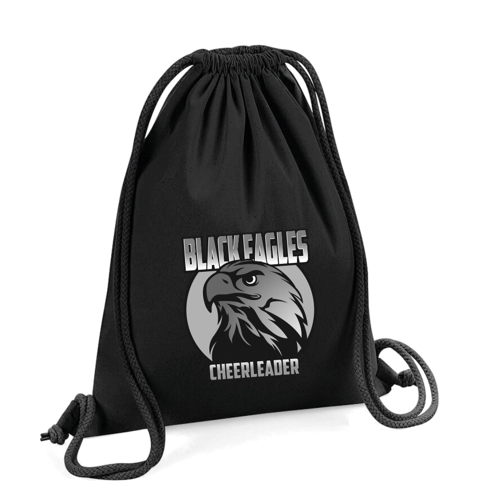 Black Eagles Cheerleader PomBag (Black)