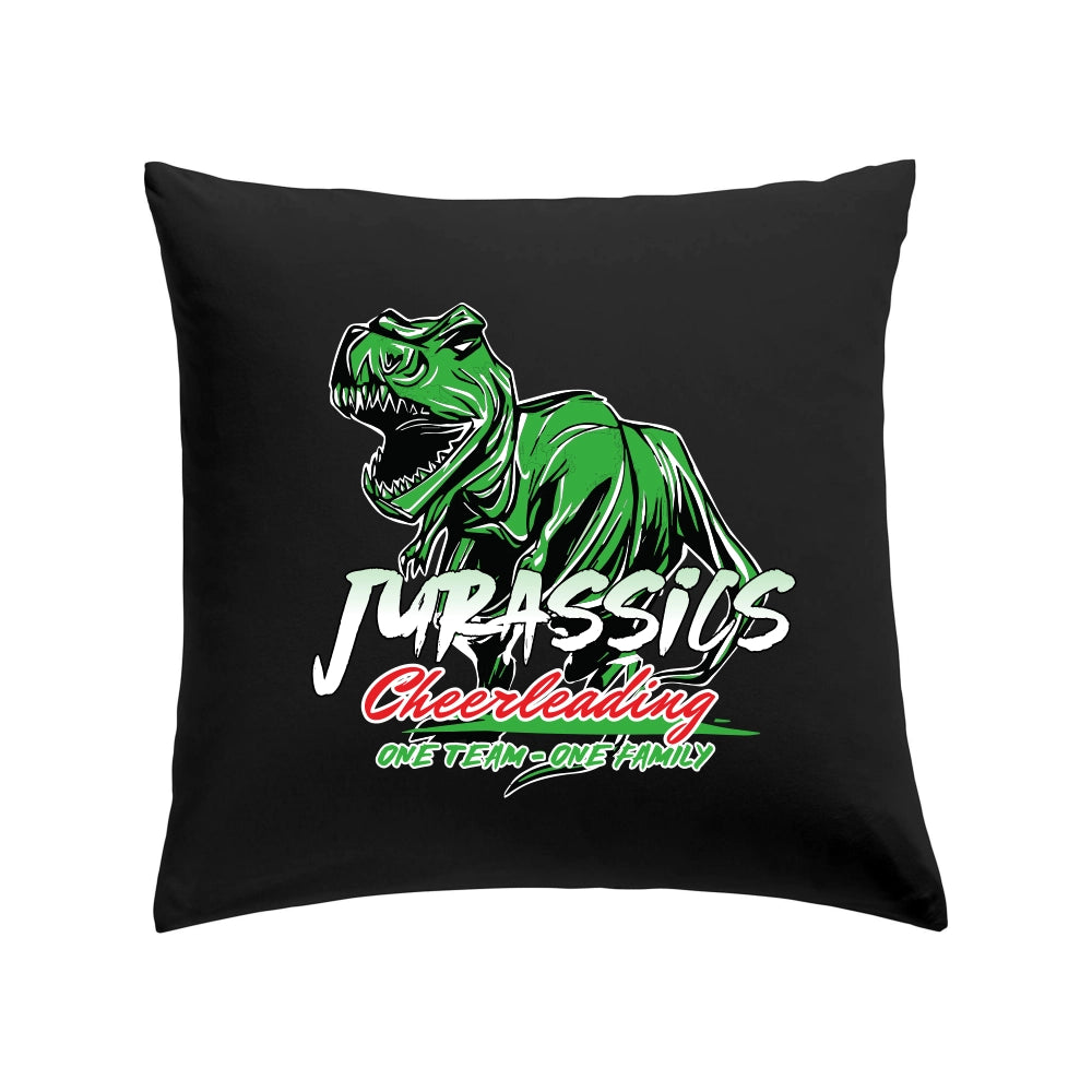 Jurassics Cheerleading Kissen (Black)