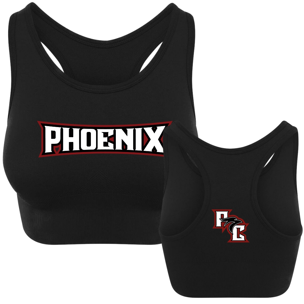 Phoenix Cheerleader Sportbra (Black)