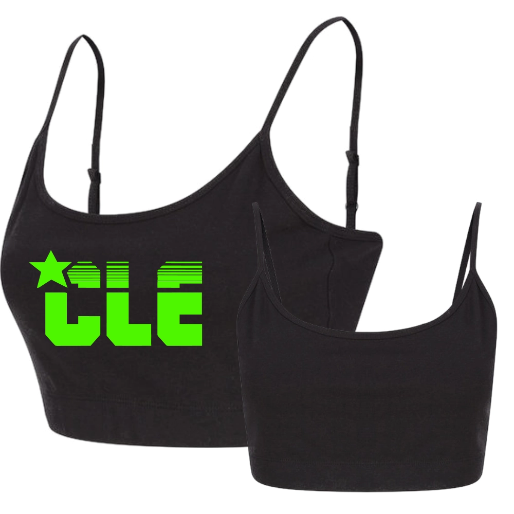 CLE Cropped Top (Black)