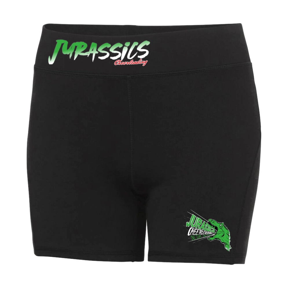 Jurassics Cheerleading Pro Shorts (Jet Black)