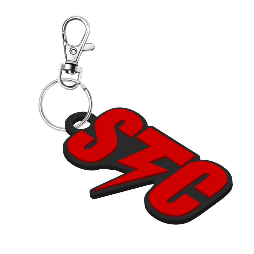 Thunderbolt 3D Schlüsselanhänger