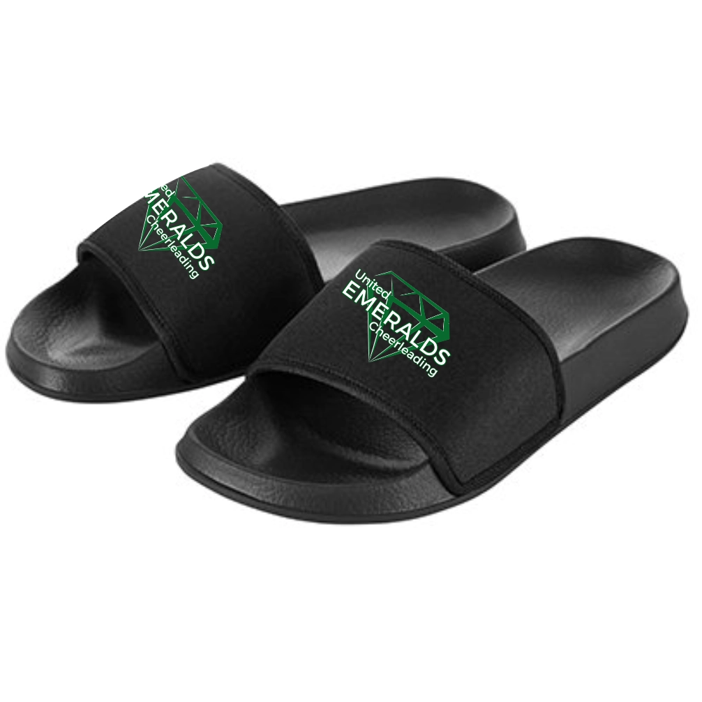 United Emeralds Badelatschen (Black)