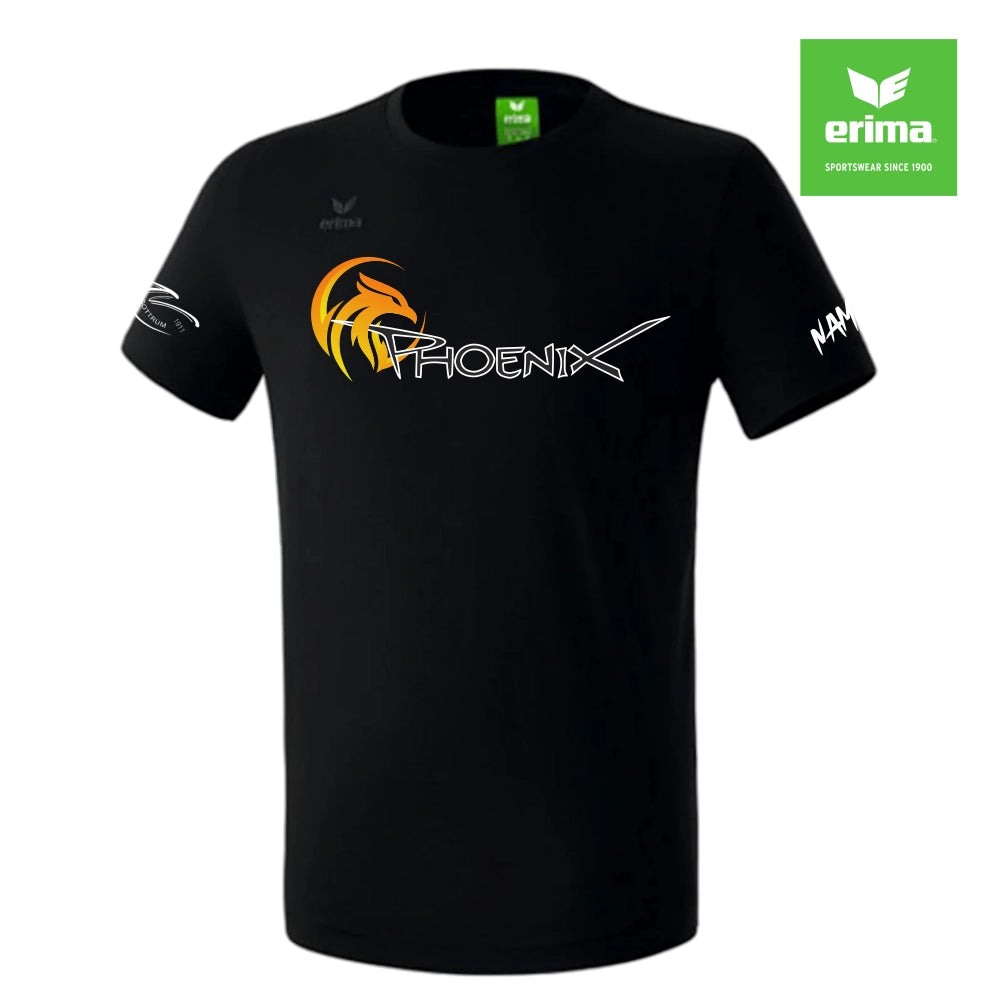 Phoenix Cheer Erima Teamsport Shirt (Black)