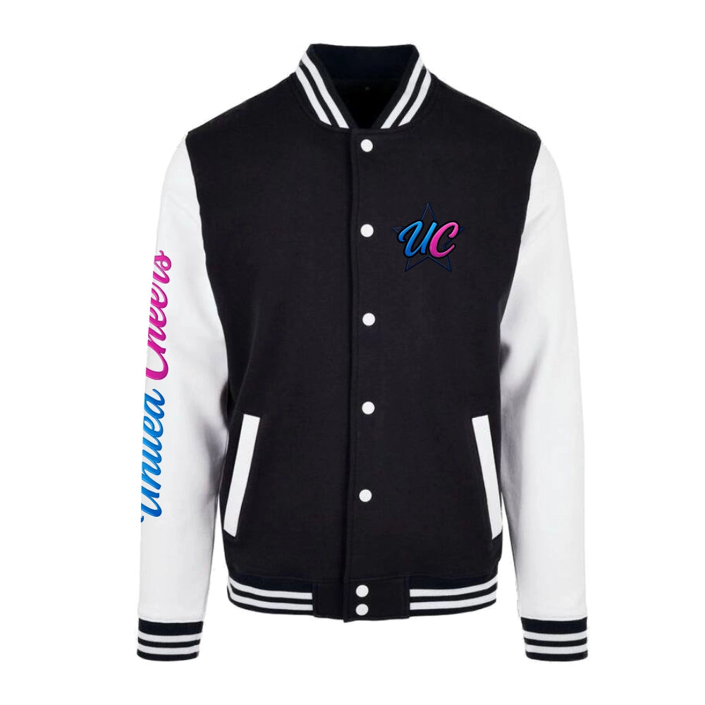 United Cheers Collegejacke (Jet Black/White)