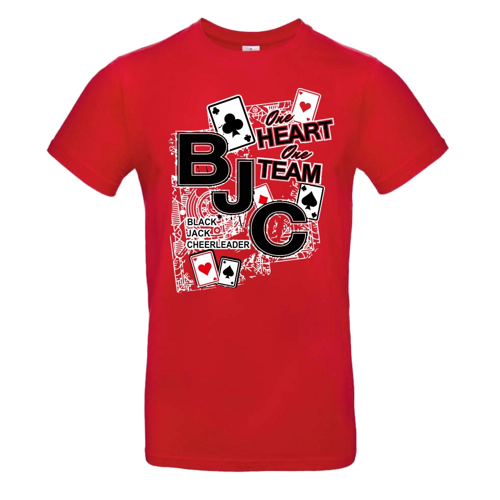 Black Jack Cheerleader T-Shirt V2 (Red)