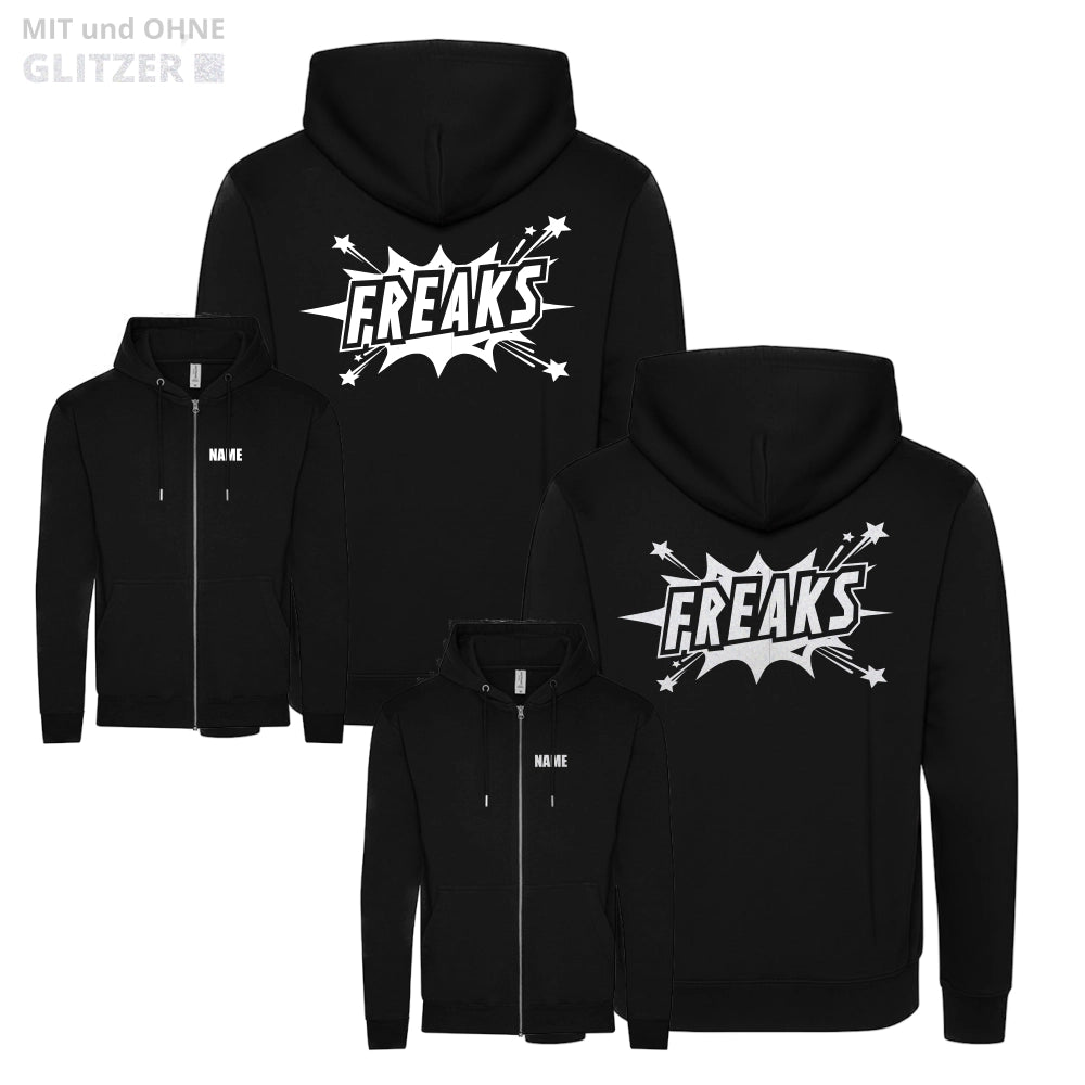 Freaks Cheerleader Zoodie (Deep Black)