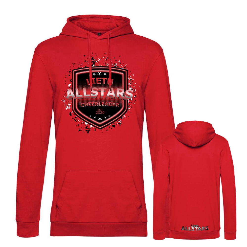 Lieth Allstars Hoodie (Fire Red)
