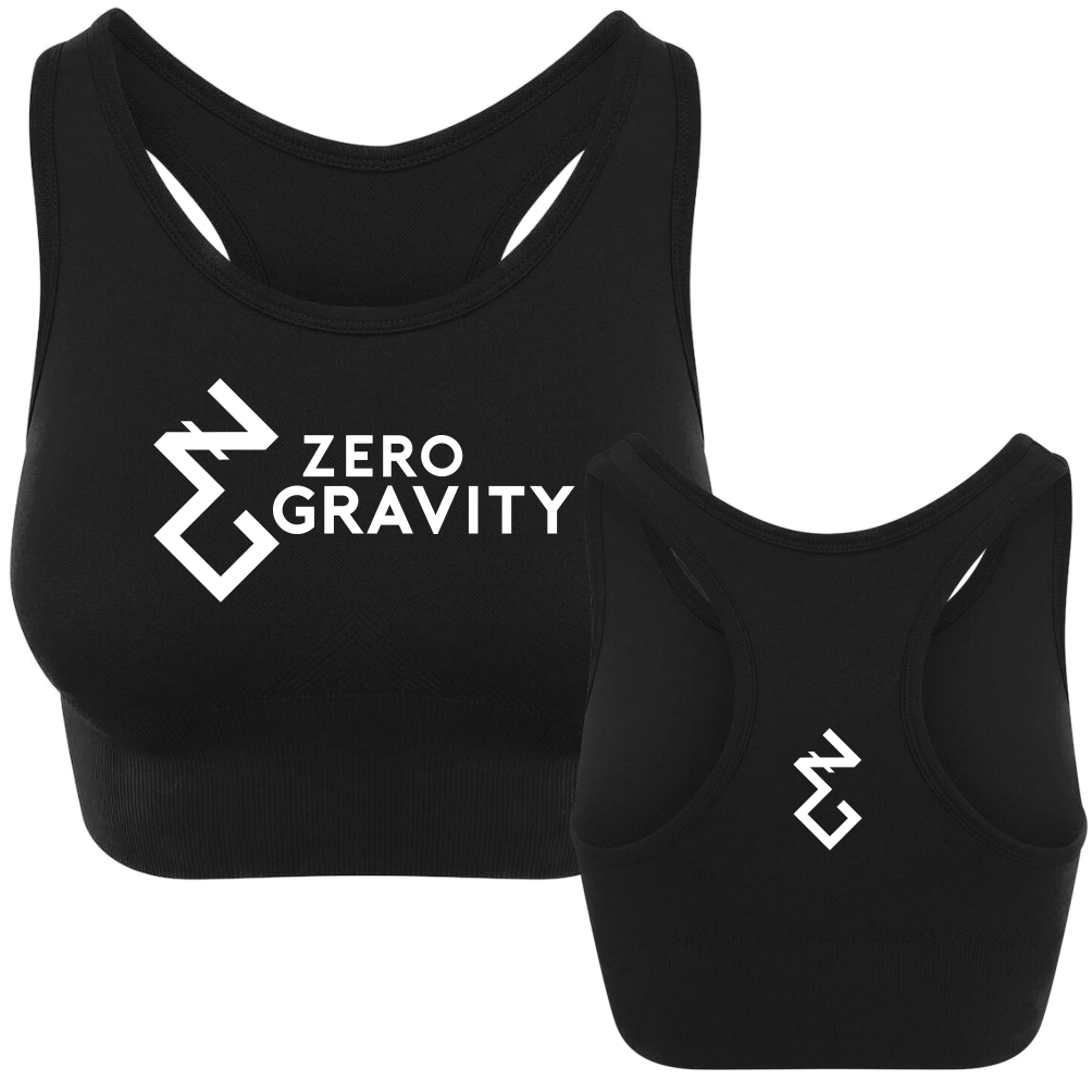 Zero Gravity Pole Dance Sportbra (Black)