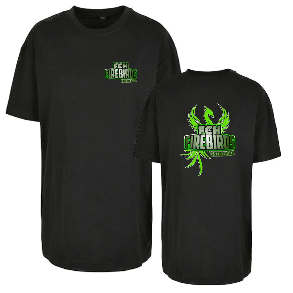 FCH Firebirds Ladies Oversize Shirt (Black)