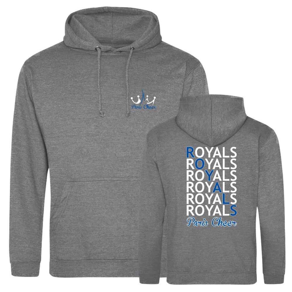 Paris Cheer Hoodie (Graphite Heather)