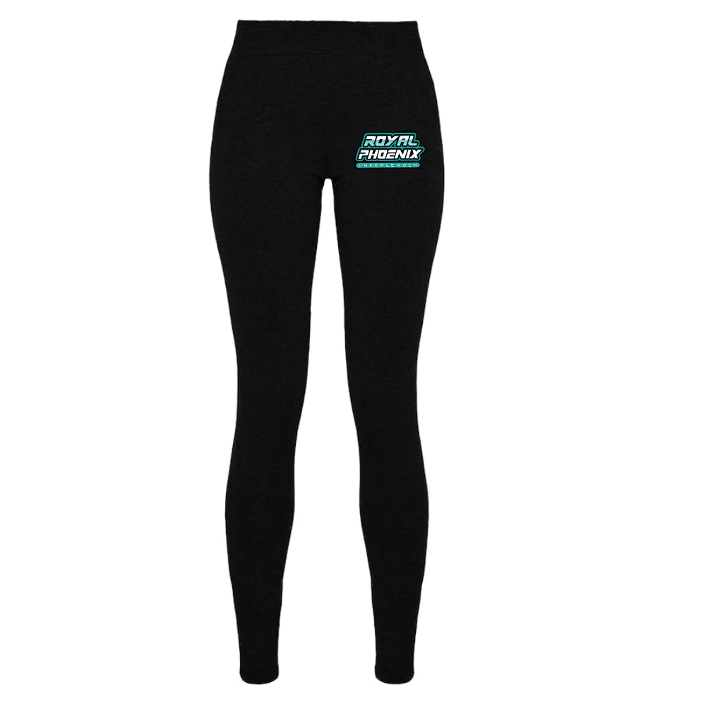 Royal Phoenix Leggings (Black)
