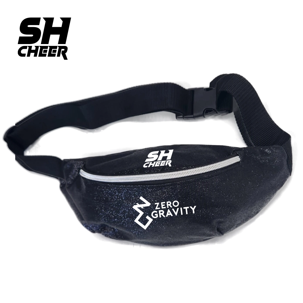 Zero Gravity SHCheer Glitzer Belt Bag (Black)