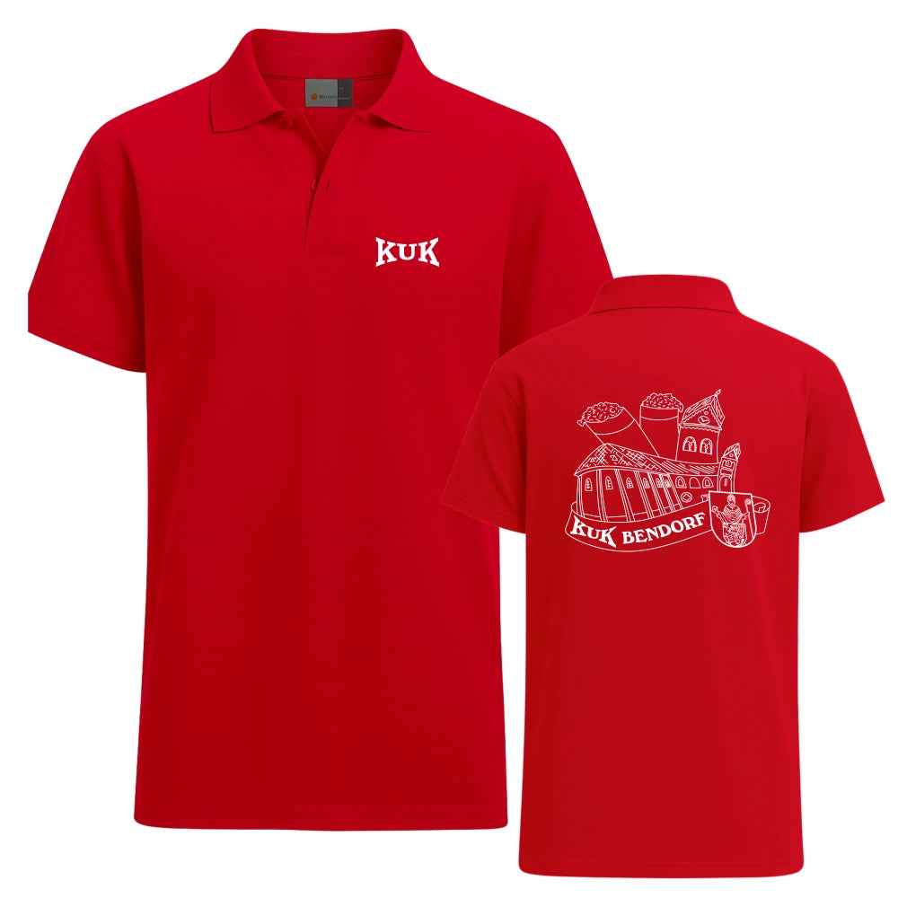 KUK Bendorf Poloshirt (Fire Red)