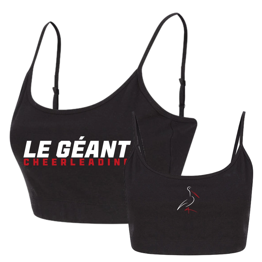 Le Géant Cropped Top (Black)