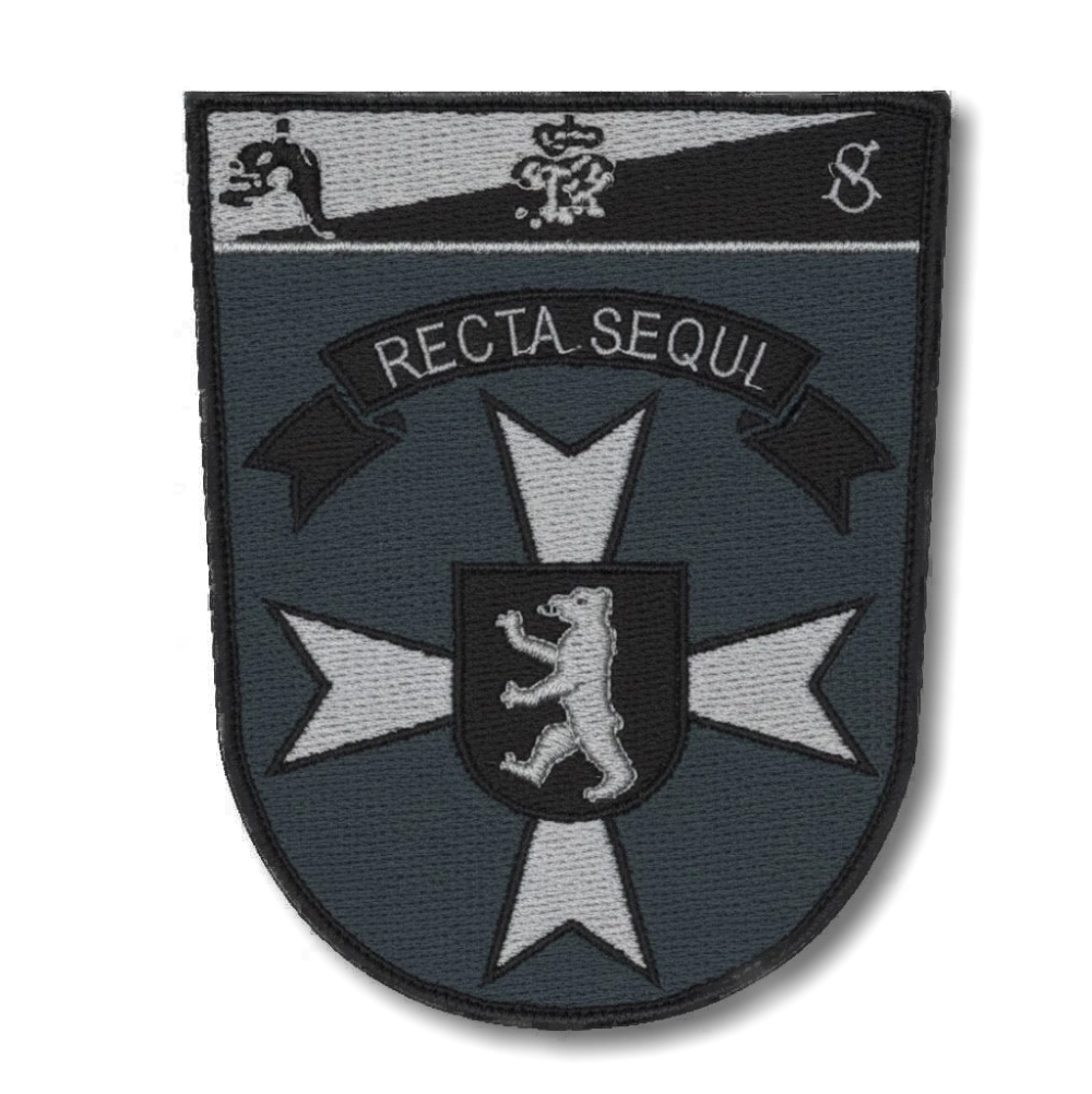 Recta Sequi Aufnäher als Stick mit Klett