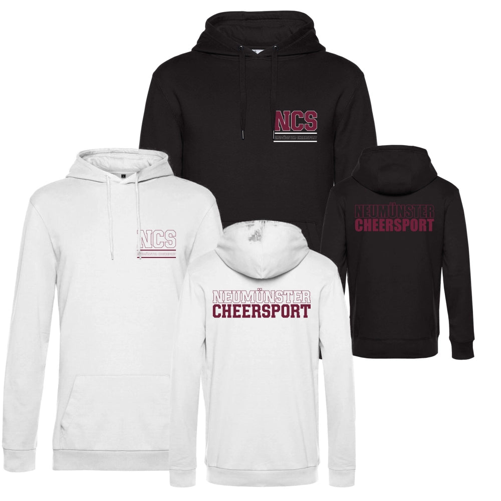 NCS Cheersport Hoodie (Deep Black/Arctic White)