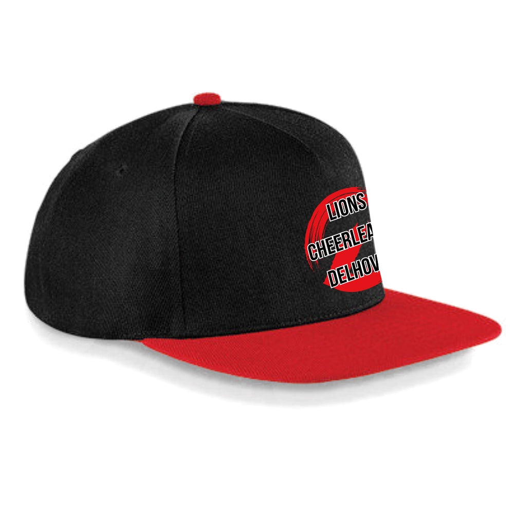Lions Delhoven Snapback Kappe (Black/Classic Red)