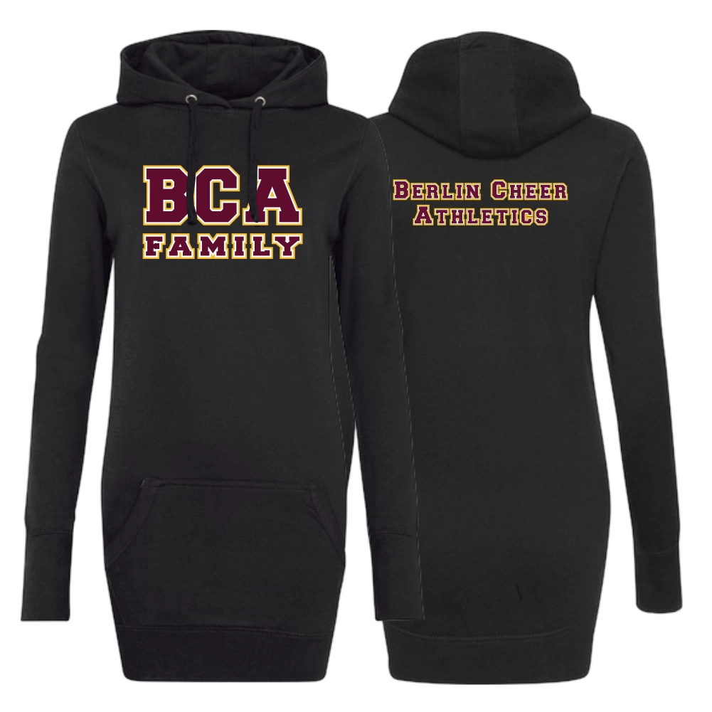 Berlin Cheer Athletics Women´s Longline Hoodie (Jet Black)