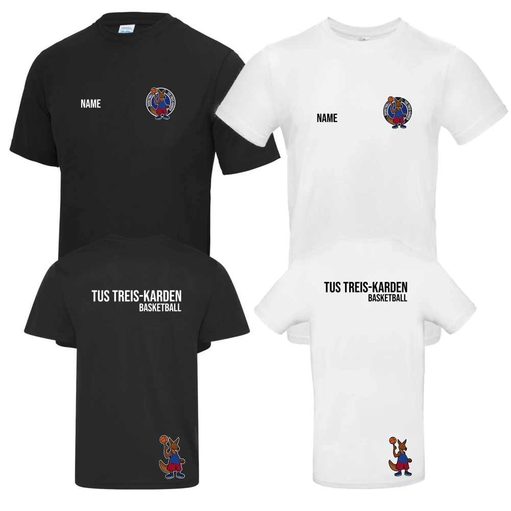 TuS Treis-Karden personalisiertes T-Shirt (Black/White)