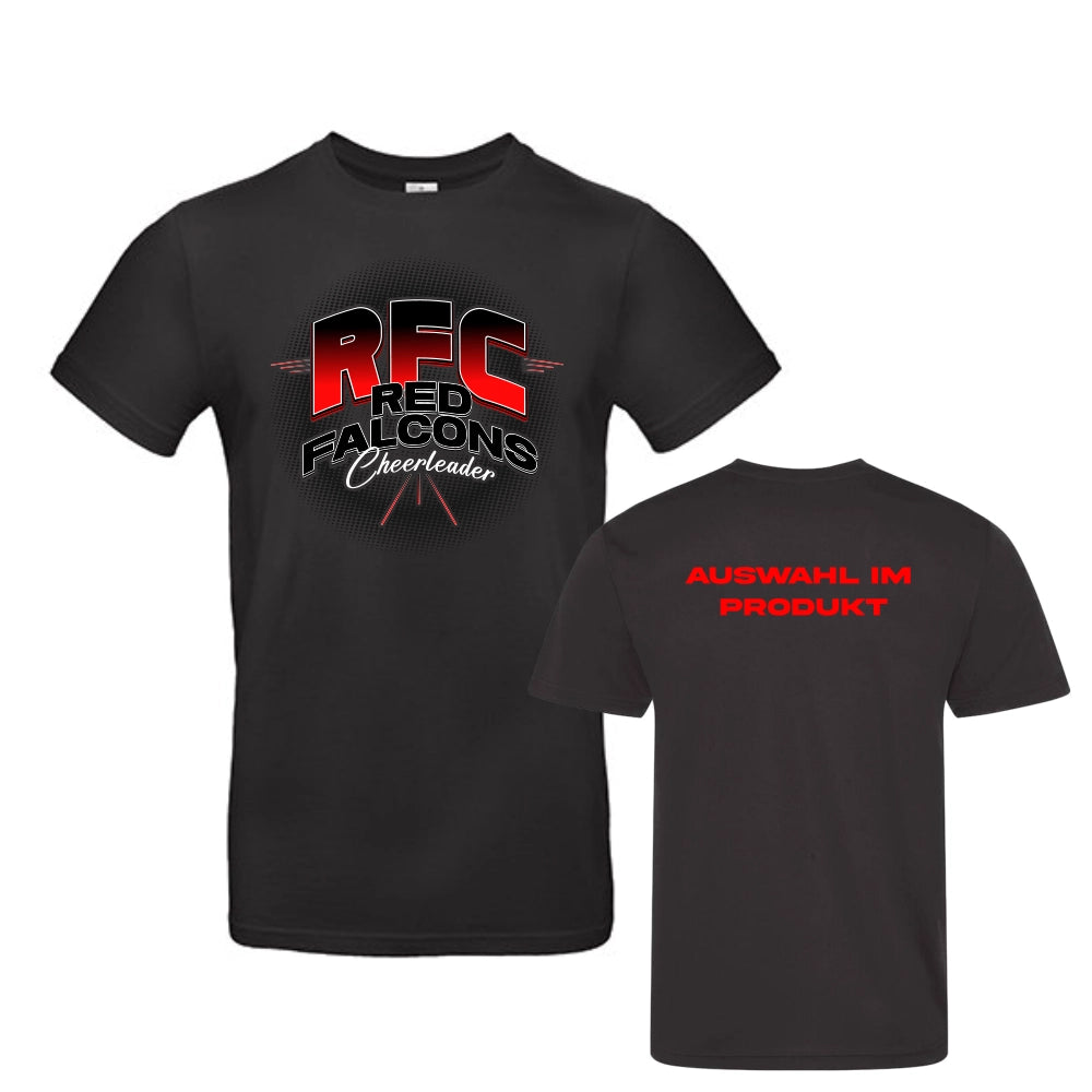 Red Falcons Fan-Shirt (Black)