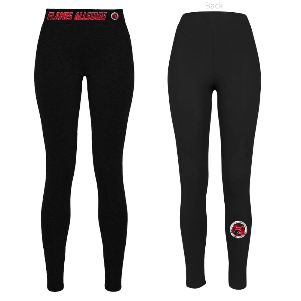 FLAMES ALLSTARS Leggings (Jet Black)