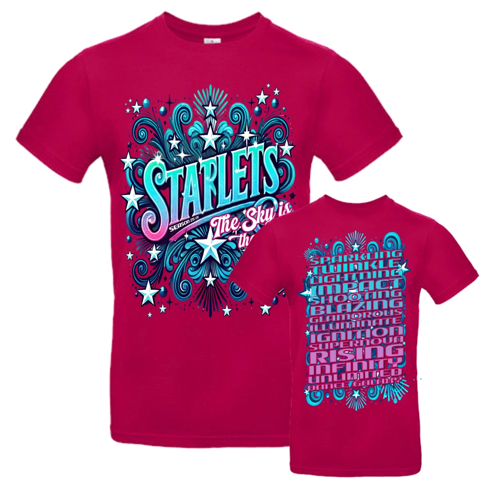 Starlets Seasonshirt 2025/2026 (Fuchsia)