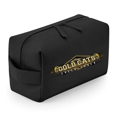 Gold Cats Accessory Case (Black)