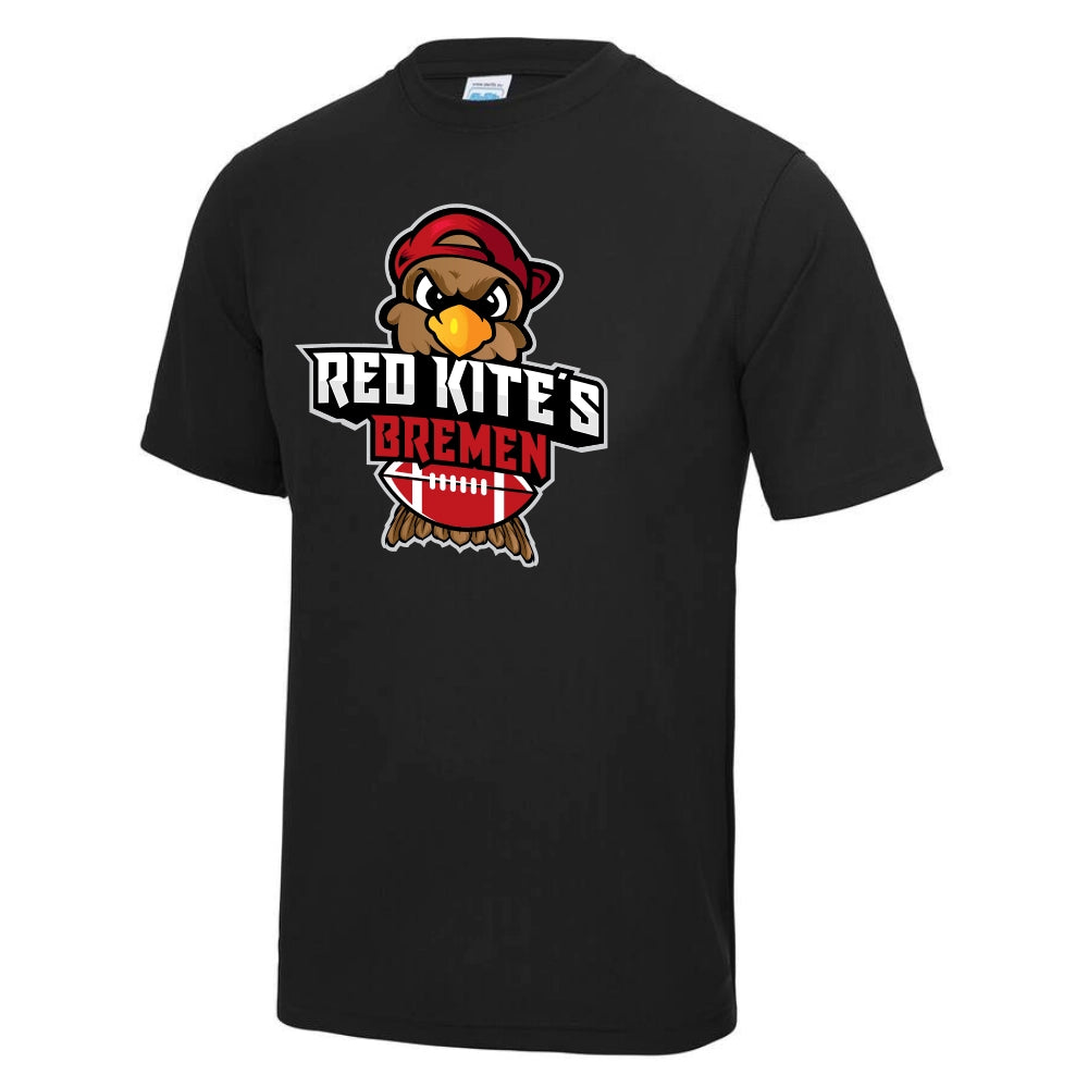 Bremen Firebirds Football Red Kite’s Shirt (Black)