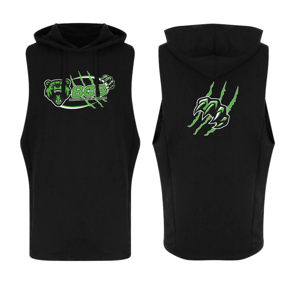 Geschützt: Beasts Ärmelloses Kapuzensweatshirt (Jet Black)