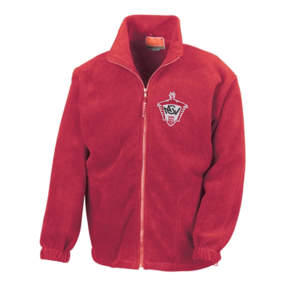 NCV Fleecejacke mit Stick (Red)