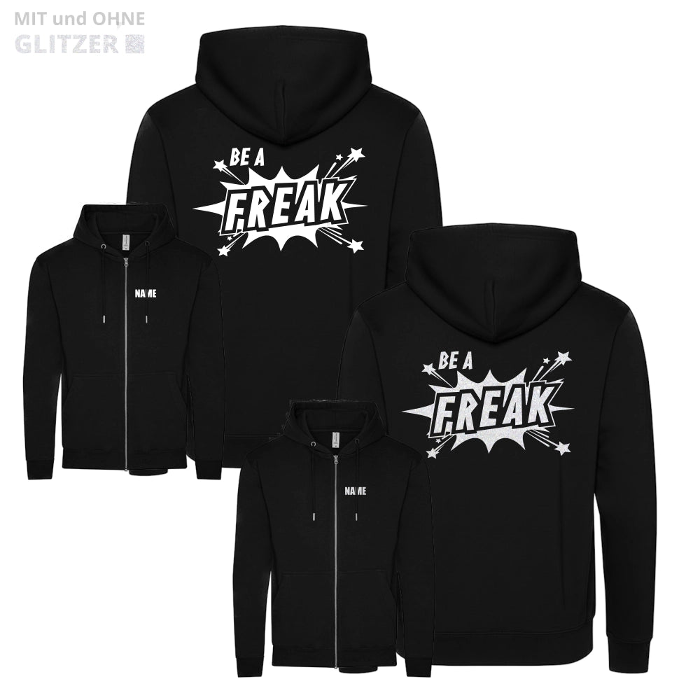 Freaks Cheerleader Zoodie V2 (Deep Black)