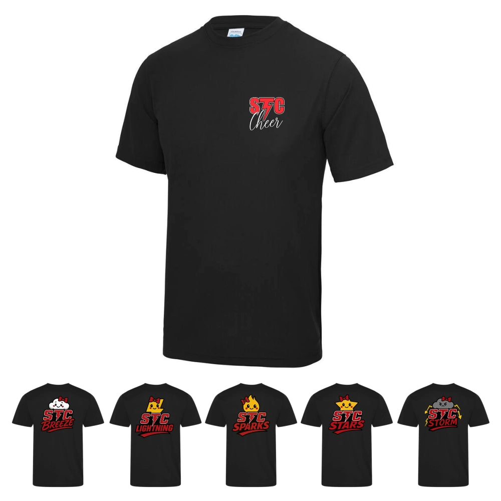 Thunderbolt Cheerleader Teamshirt (Black)