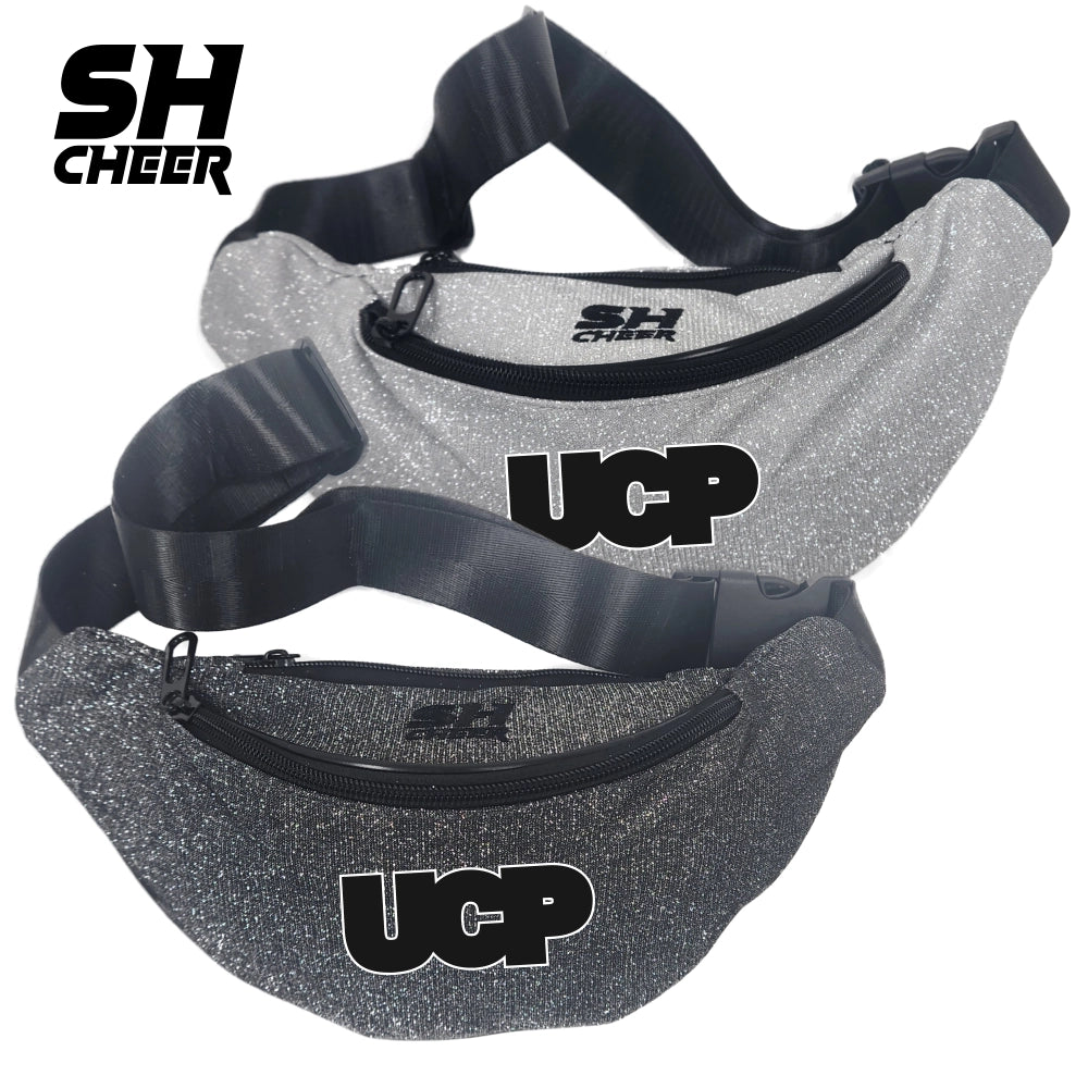 UCP SHCheer Glitzer Belt Bag V2 (Black/White)