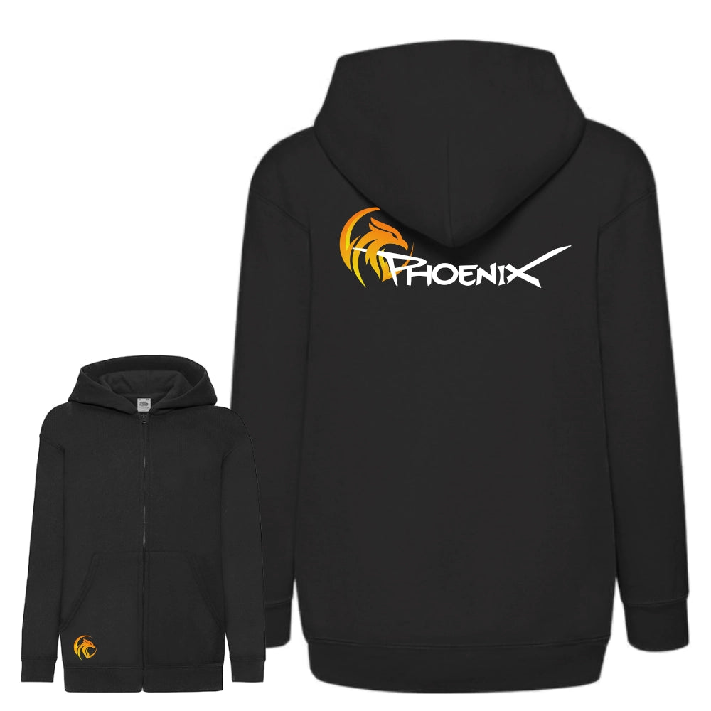 Phoenix Cheer Hooded Jacke (Black)