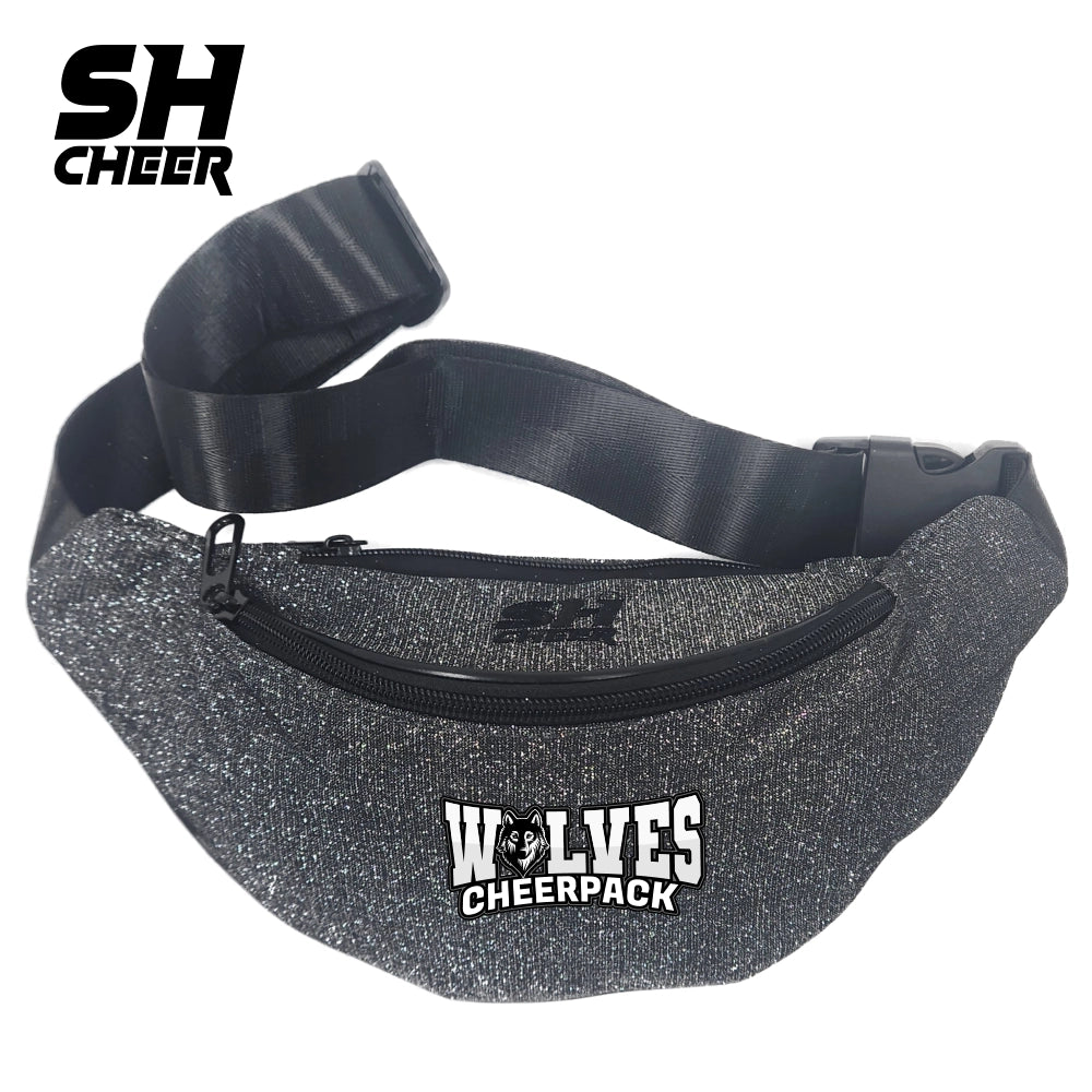 Wolves Cheerpack SHCheer Glitzer Belt Bag V2 (Black)