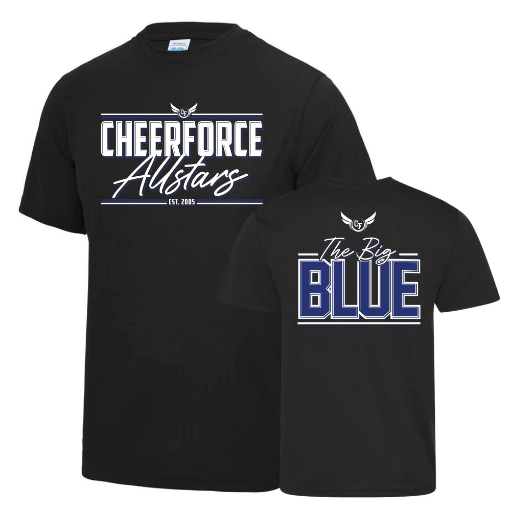 Cheerforce Koblenz Trainingsshirt (Jet Black)