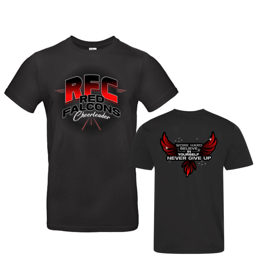 Red Falcons T-Shirt (Black)