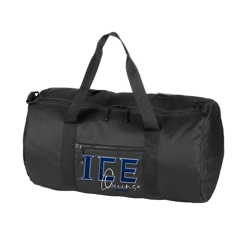 Icequeens Reise- und Sporttasche 30 Liter (Black/Black)