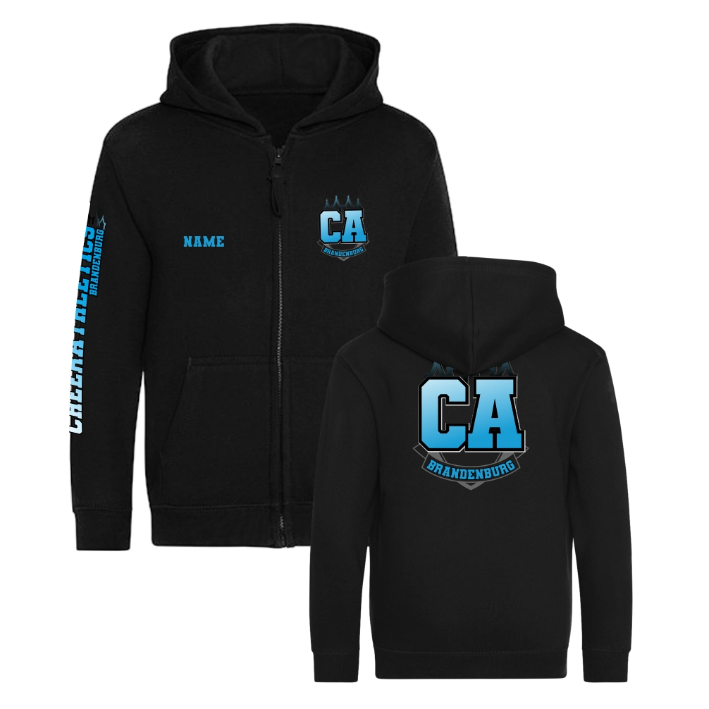 Cheer Athletics Brandenburg Kids’ Hooded Sweatjacke (Black)